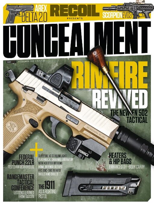 Title details for RECOIL Presents: Concealment by CMG West, LLC - Available